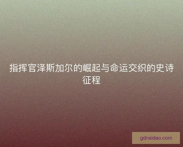 指挥官泽斯加尔的崛起与命运交织的史诗征程